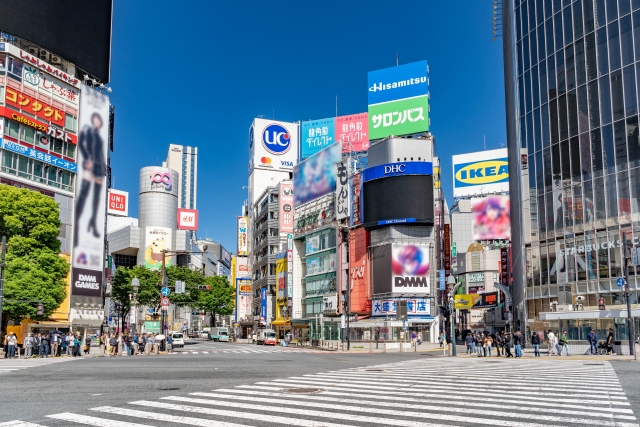 渋谷の街