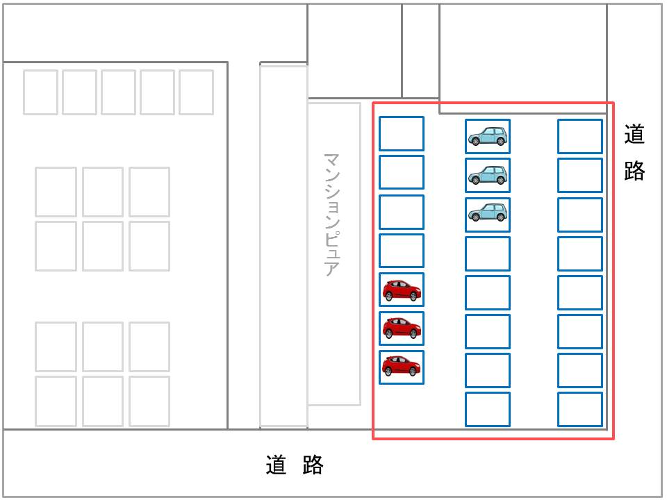 マンションピュア第一駐車場