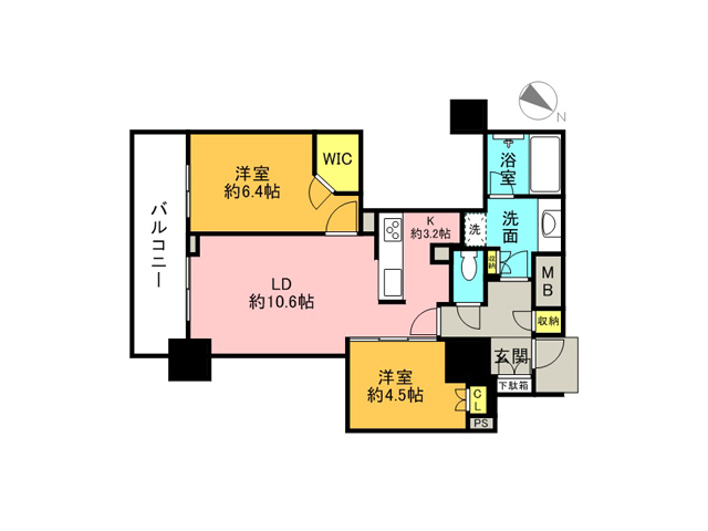 シティータワー上尾駅前 1106 埼玉県上尾市 賃貸マンション 2ldkタイプ シティータワー上尾駅前 1106 埼玉県上尾市 賃貸マンション 2ldkタイプ