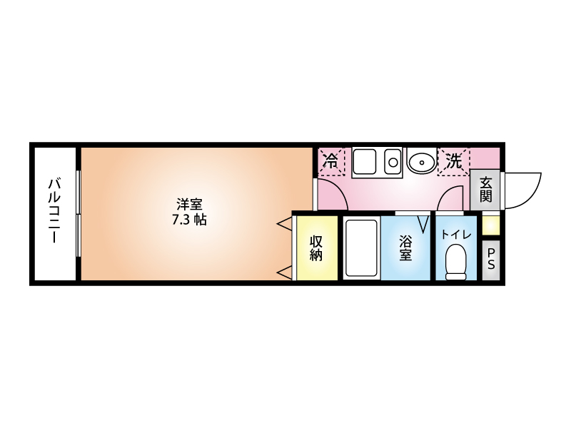 ラフィーネOJIMA　間取り図