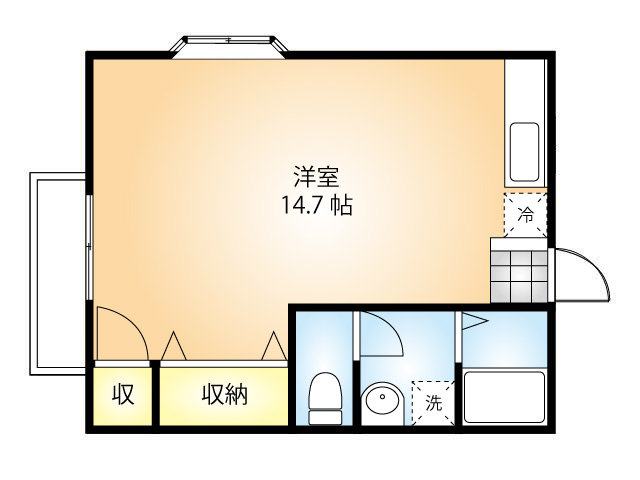 サノヤハイツ　間取り