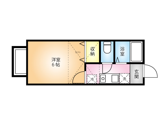 サンシャイン奈良　間取り図