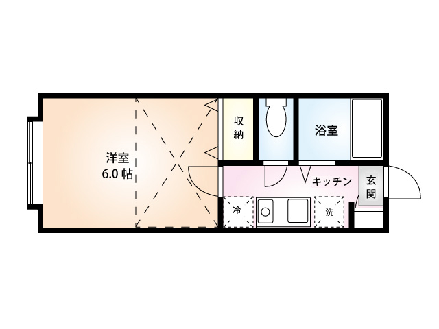 モンシャトー東大成　間取り